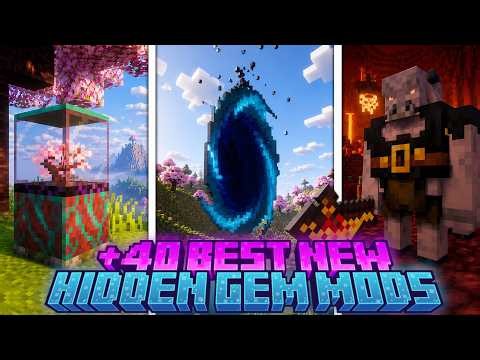 +40 Best New UNDERADDED Minecraft Mods! [+1.20.1, +1.21.1 | Fabric / Forge]