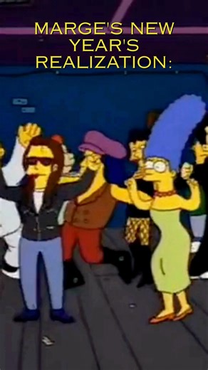 Marge Dumps Homer! Caught Partying with Punks and Quimby's Nephews on New Year's #newyear2025