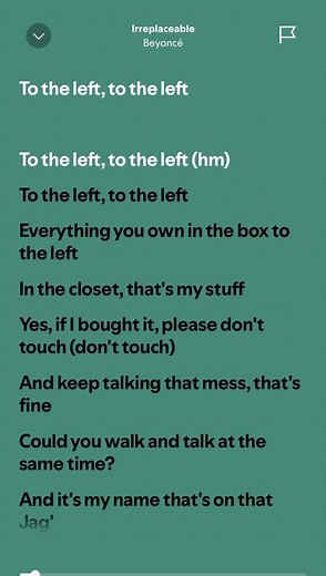 Irreplaceable by Beyoncé - Meaning and Lyrics
