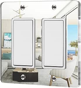 1 Pcs Mirror Light Switch Wall Plate Plates Decorative Electrical Outlet Cover Plates Acrylic 2 Gang Wall Outlet Covers Mirror Switch Plates