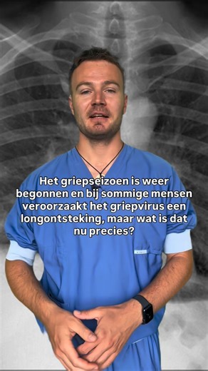 Dokter Chris on Instagram: "Griep en een longontsteking 🫁, wat is dat nu precies? #gezondheidszorg #ziekenhuis #griep #longontsteking #koorts"