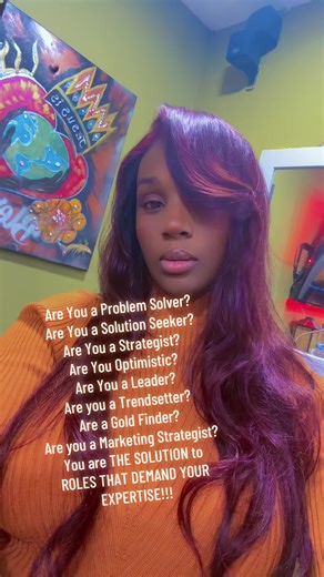 Are You a Problem Solver? Are You a Solution Seeker? Are You a Strategist? Are You Optimistic? Are You a Leader? Are you a Trendsetter? Are a Gold Finder? Are you a Marketing Strategist? You are THE SOLUTION ROLES THAT DEMAND YOUR EXPERTISE!!! #LOVEJCROYALTY #Access #GLORYCARRIERSGLOBAL #ClocksofGLORY #MajesticClock @glorycarriersglobal @user473727363 @Mane Concept @Mane_Girls_Shop @Royaltybeautysupply