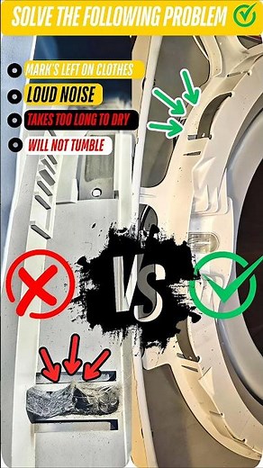 👉 Dryer Felt Drum Seal Replacement (Quick Fix) #dryerrepair #appliancerepair #viral #shorts