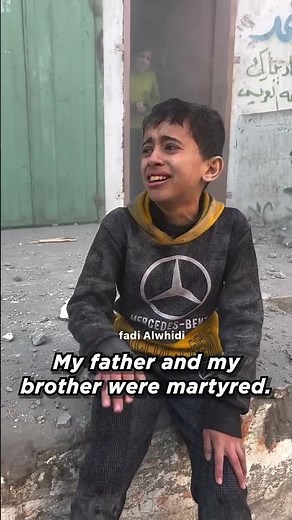 My father and my little brother 😢💔