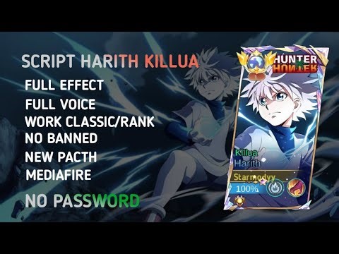 Script Harith Killua - Hunter x Hunter No Password | Full Effect Voice | Patch Terbaru