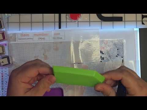 Series 40 : Episode 2 of 3 - 5D Diamond Painting – 3 Part Tutorial