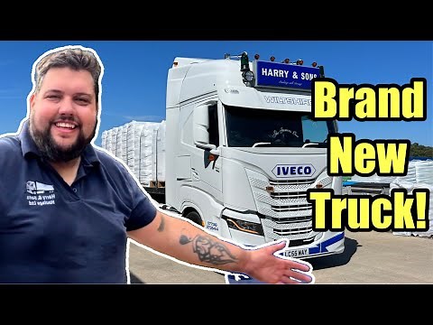 Luke C in a BRAND NEW HGV!