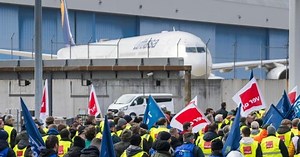 German airport, rail strikes paralyze travel
