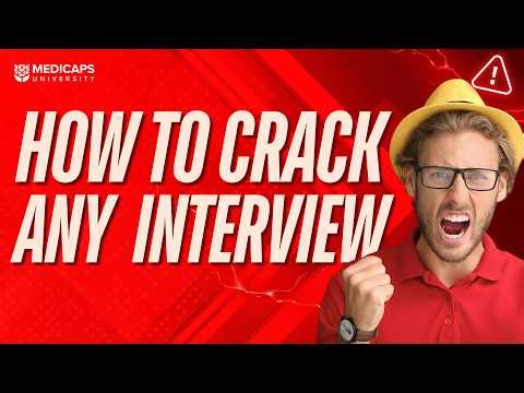 Prepare Like This to Crack Any Placement | Interview Mistakes You Must Avoid | Medicaps University