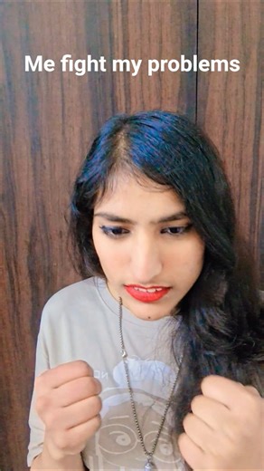 Me fight my problems #comedy #funny #youtube #shorts miss sharma