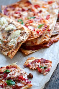 Crispy Lasagna Pizza