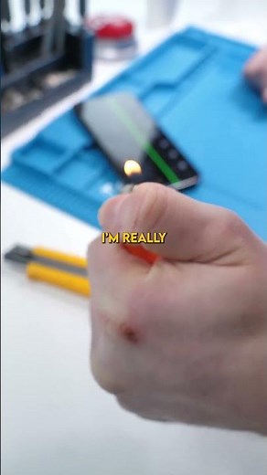 The Ultimate GREEN LINE Fix...? (Using Fire) #Shorts