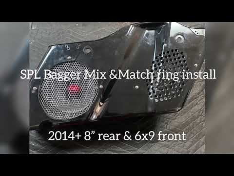 SPL Bagger Audio Mix and Match 6x9 & 8” Install