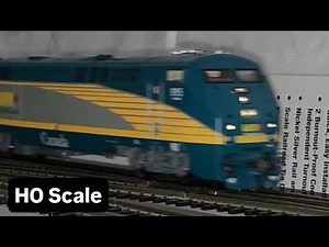 HO Scale VIA Trains Compilation