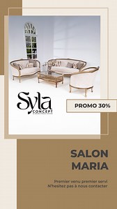 336 reactions · 13 shares |  -30% sur 2 modèles de salon  Stock ultra limité… premiers arrivés, premiers servis chez Syla Concept ️ | Syla Concept by World Design | Facebook