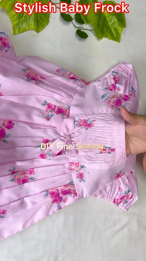 New Smoke yoke baby frock #shorts #short #youtubeshorts #trendingshorts #viral #ytshorts #sewing