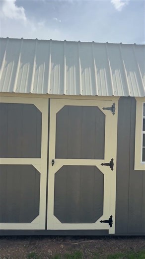 10x16 Side Lofted Barn | Smart Storage with Built-In Loft Space