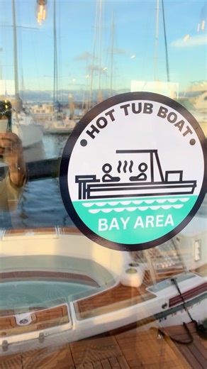 Bay Area Hot Tub Boat on Instagram: "Let’s heat things up this winter and hit the water! 🔥DM us for some amazing discount codes if you’re looking to hot tub boat with us soon ✌️⛵️ #bayareahottubboat"