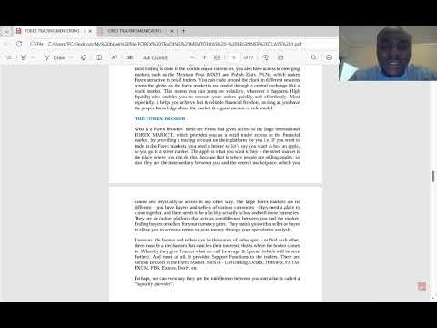 FOREX TRADING BEGINNER CLASS 101