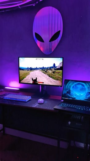 ALIENWARE on Instagram: "QD-OLED 🤝 4K 🤝 240Hz Peak performance meets stunning resolution, all packed within a new 27” format. The AW2725Q is now available at the link in bio! 👾 @kingdomcomerpg"