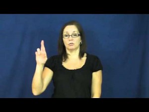 Watch how to sign 'voluntary' in American Sign Language.