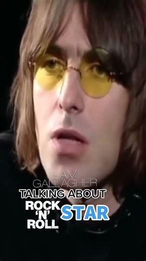Liam Gallagher on rock n roll star #oasis