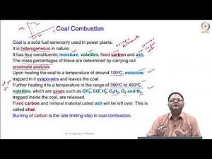 Combustion of carbon particle - Part 1 - Coal combustion