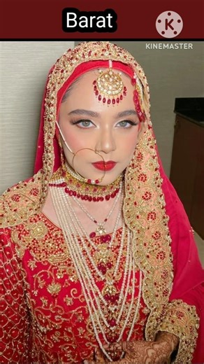 latest hijab bridal makeup looks with jewellery and accessories #shorts