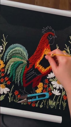 punch needle embroidery tutorial