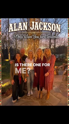 7.7K reactions · 785 shares | THE COUNTRY CHRISTMAS LOVE SONG THAT MELTS EVERY HEART — ALAN JACKSON’S “I ONLY WANT YOU FOR CHRISTMAS” When Alan Jackson sings these words, the snow seems to fall a little softer… It’s not about gifts or lights — it’s about love that shines brighter than any star on the tree. | Country Music 4U | Facebook