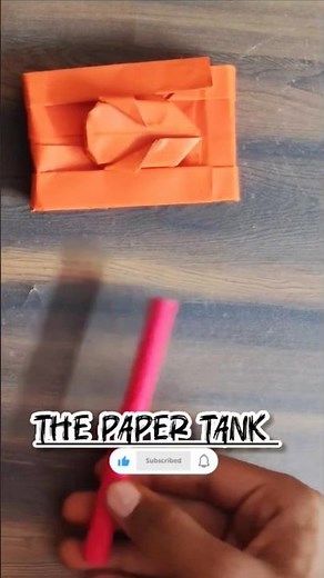 The Ultimate Paper Tank Tutorial (So Easy!) 🪖#tutorial