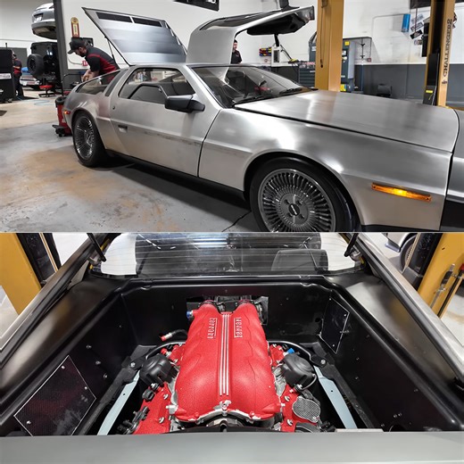 Ferrari-Powered DeLorean Might be the Craziest Yet