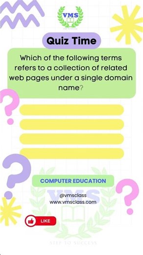 Computer Awareness MCQ 27 @VMSCLASS#Computers‪#computermcq #computerquestions #computer #education