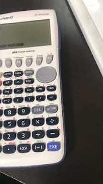 How to save equations in a graphing calculator (Casio fx-9750gii)