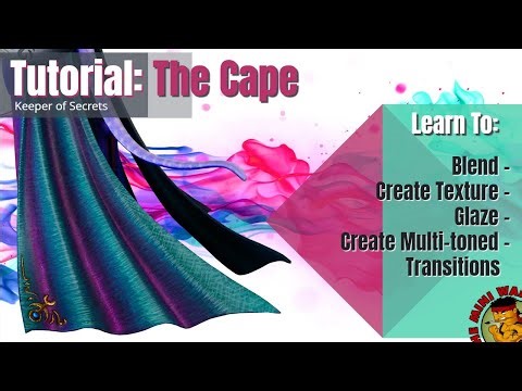 Painting Texture on Capes & Cloth: Demoed on the Keeper of Secrets