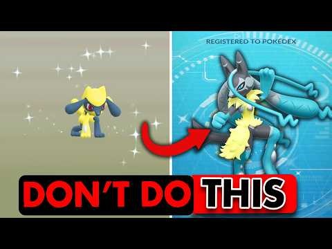 Mega Lucario Z Will Be USELESS Unless You Do THIS (Riolu Hatch Day Guide) || Pokemon go ||