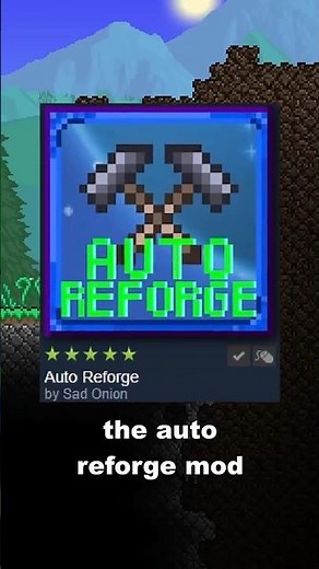 Terraria Mod of the Day: Auto Reforge Edition