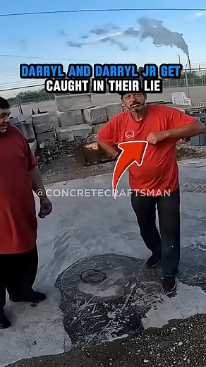 Darryl And Darryl Jr Get Caught In Their Lie _concrete _concretelife _construction _viral _ytshorts #faryoupage #reels #virals | Street Quirk