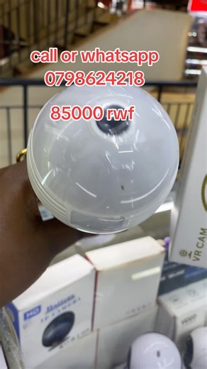 CCTV BULB SECURITY CAMERA .PRICE 85000 RWF .TEL 0798624218 .FREE HOME DELIVERY AND INSTALLATION