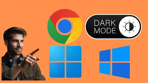 How to Enable Dark Mode in Google Chrome on WIndows 11 or 10 | TechWindowsFreeway Tutorial