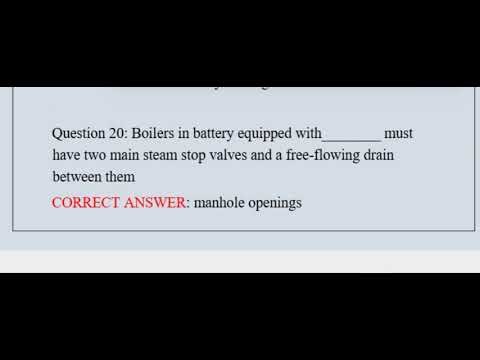 3RD CLASS STATIONARY STEAM ENGINEER LICENSE PREP QUESTIONS WITH COMPLETE SOLUTIONS