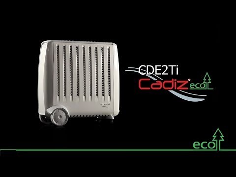 Dimplex Cadiz Eco Oil Free Electric Radiator with Timer - 2kW CDE2Ti