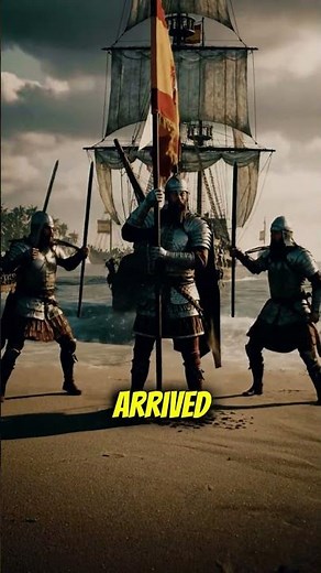 The Rise and Fall of the Aztec Empire in 60 Seconds #history #cinematichistory #aztecempire