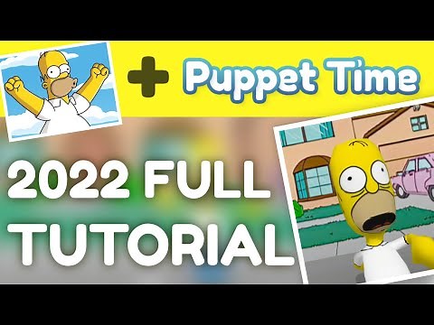 Puppet Time Walkthrough Tutorial 2022: Customise Your Puppet and Create a Video!