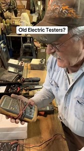 4.9K views · 83 reactions | (Part 4-5) A quick look at just a few of the electric testers #HVAC #electric #tester #fluke #amprobe #clamp #amp #digital #analog #3phase #sperry #tractor #repair | Tractorman | Facebook