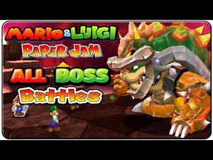 Mario & Luigi Paper Jam All Bosses