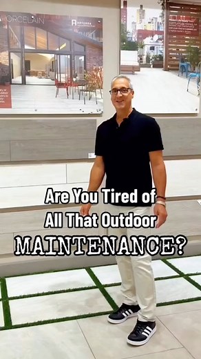 4.5K views · 16 reactions | Want a Maintenance Free Patio? Consider This! Look at at These Porcelian Paver Tiles. #diyproject #patio #tile #outdoors #reels | Interior Trend Inc. | Facebook