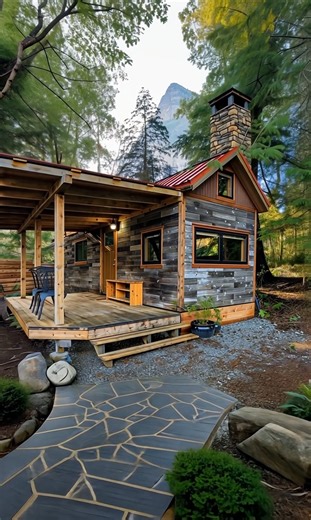 This Cabin Looks Tiny—Until You See the Inside! | Barndominium Homes