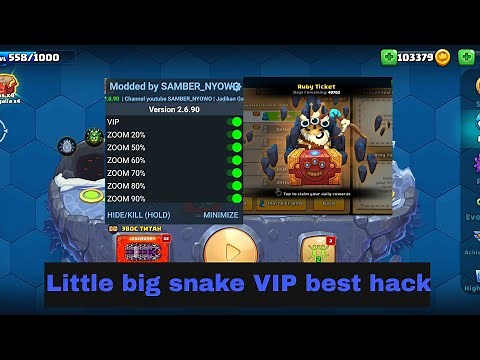 Little big snake VIP best hack | version 2.6.90 | Zoom hack and VIP hack and key hack no add hack,