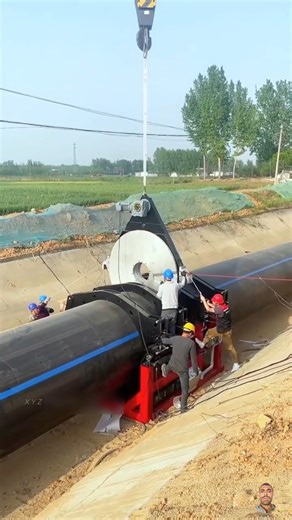 How Plastic Pipes Are Fused Together 😳 #facts #shorts